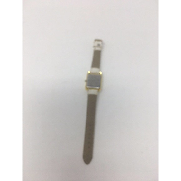 Cote D’ Azur Japan Gold White Croc Leather Mother Of Pearl Stainless Works - Picture 6 of 8